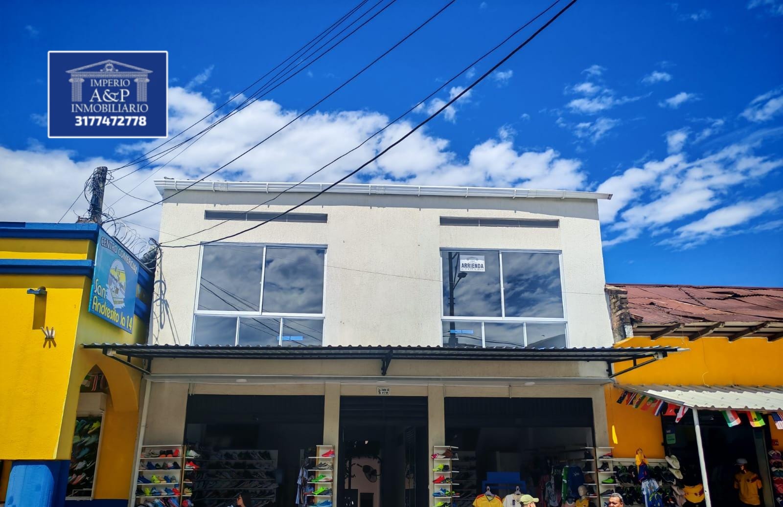 SE ARRIENDA LOCAL COMERCIAL SEGUNDO PISO GIRARDOT CUND